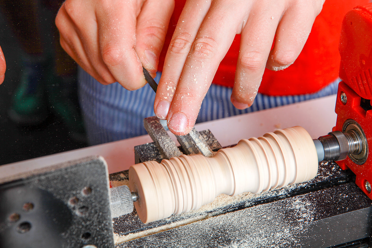 Material pack for turning and sawing