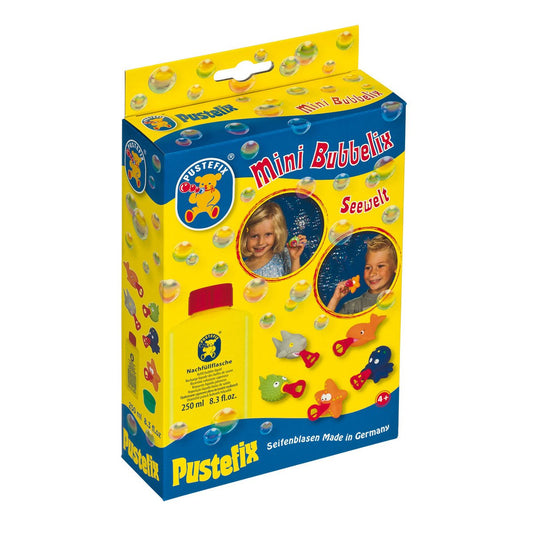 Pustefix 250 ml Sea World Mini Bubbelix Push Figures