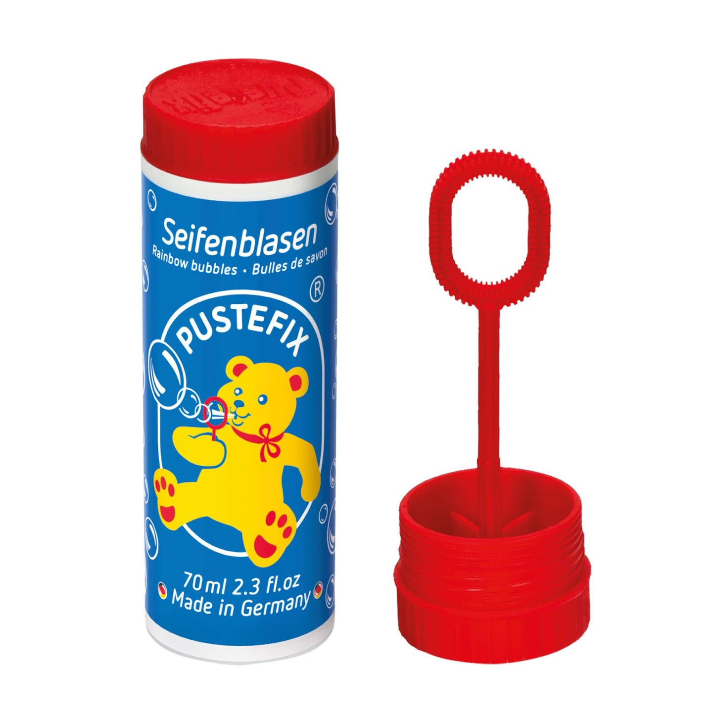 Pustefix Bubbles with Wand (Colors May Vary)